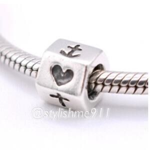 Authentic PANDORA Faith Hope and Love Charm - 790119